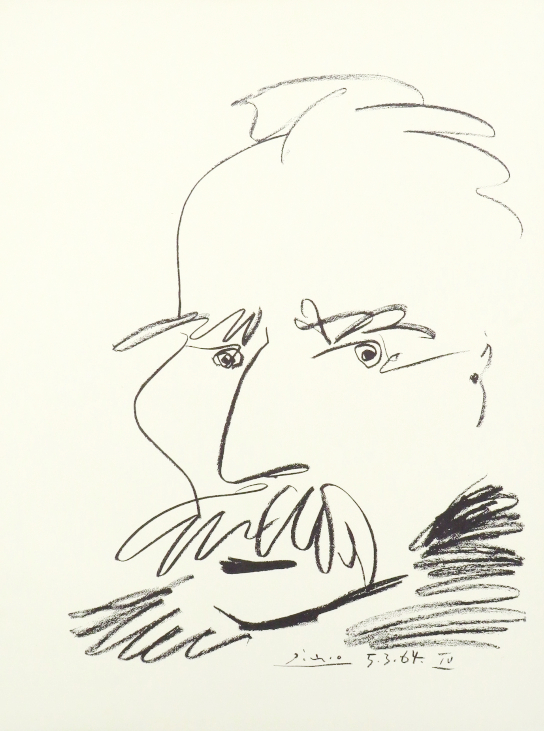 Portrait de Marcel Cachin - Pablo Picasso