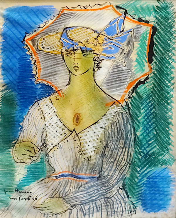 Portrait de femme - Max Papart