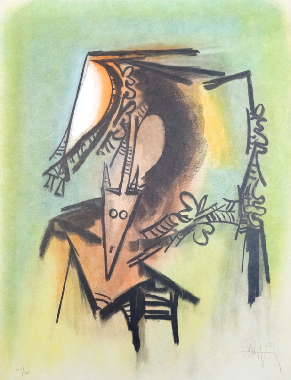 Le regard vertical 1 - Wilfredo Lam