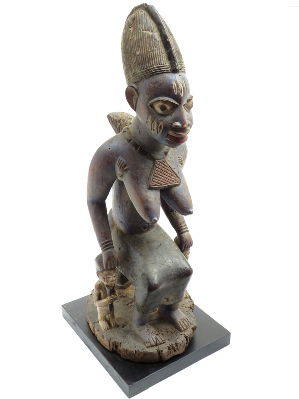 Statuette maternité Yoruba