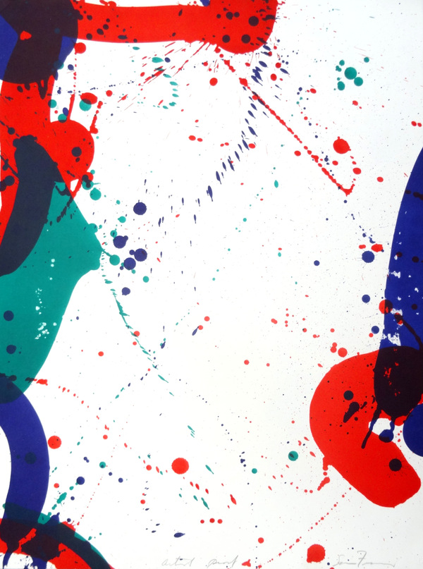 Composition - Sam Francis